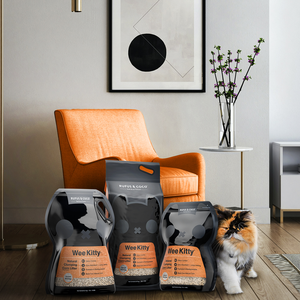 WeeKitty Cat Litter and Accessories Rufus Coco USA