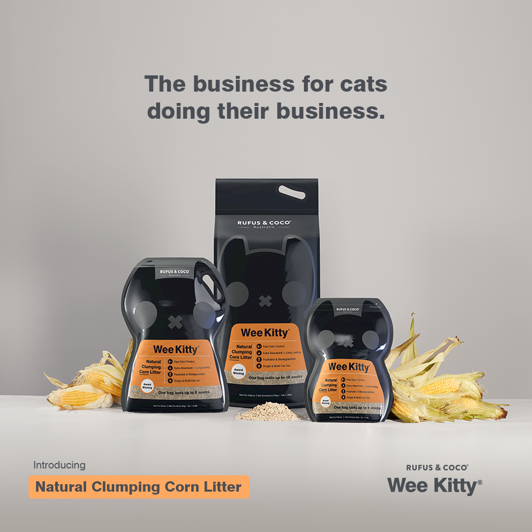 Wee kitty clumping corn litter outlet